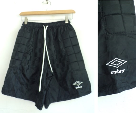 black umbro shorts