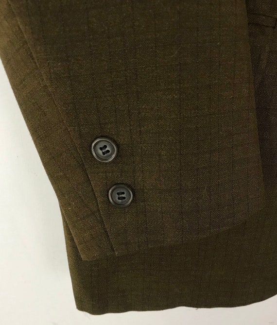 70's Men's Brown Check Tweed Sports Coat by Levins Brothers, Inc. main image 1