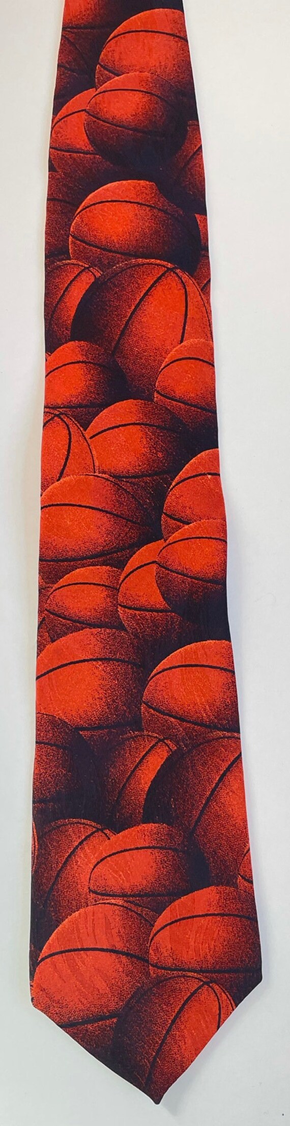 1995 Ralph Marlin Just Balls Basketball Tie, Vint… - image 2