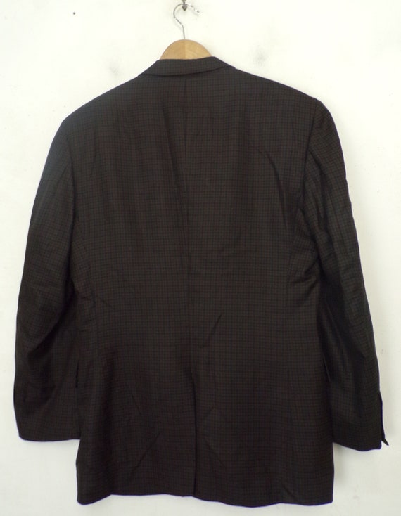 Blazer Sport Homme Jos. A. Bank En Laine 100% - Taille Medium, Coupe Classique, Couleur Noire, Occasion Très Bon état