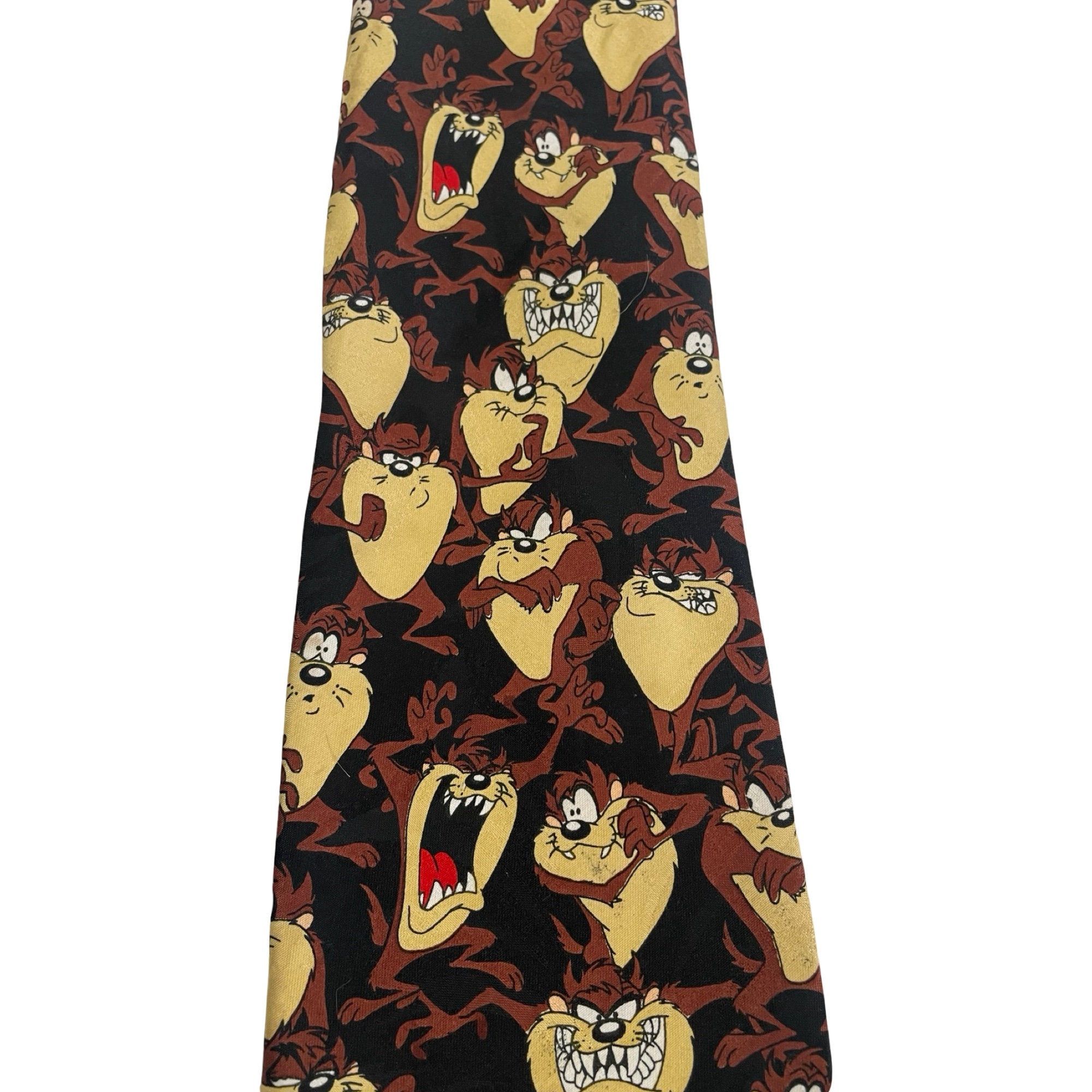 Cravate En Soie Looney Tunes Taz (Diable De Tasmanie) - Édition 1999, Unisexe, Excellent État