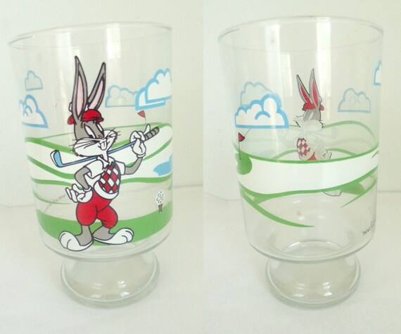 BUGS BUNNY Engraved Pint Glass Inspired by Looney Tunes 