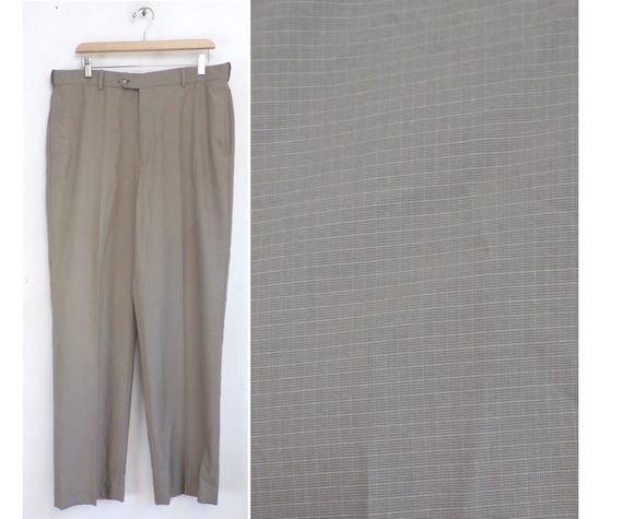 mens checkered dress pants