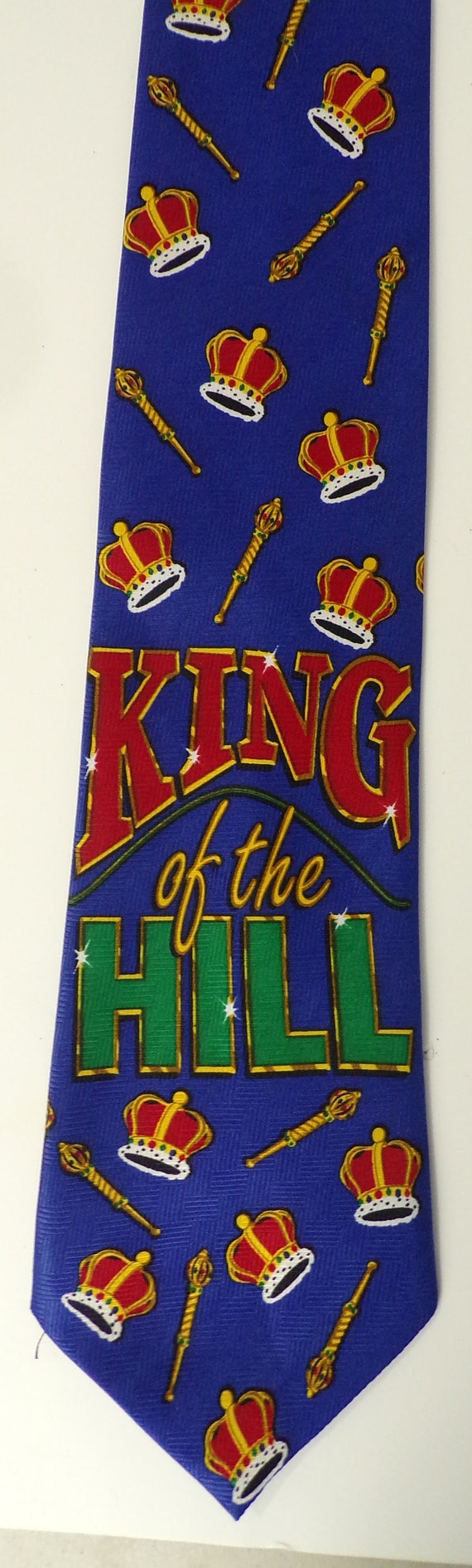 Vintage Mens King of the Hill Tie, 90s  Mens Nove… - image 2