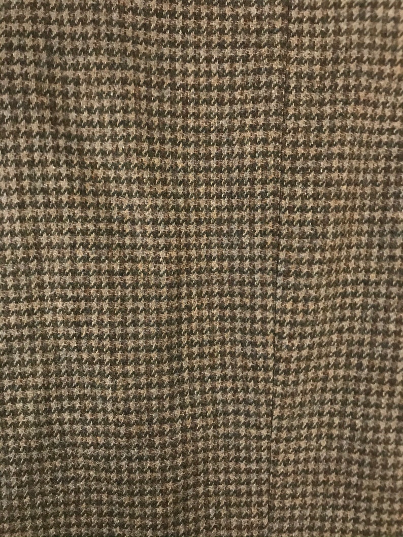 Vintage Brown /& Green Tweed Wool Sport Coat Mens Size 46L 80s Mens Blazer Brown Green Print Blazer Preppy Tweed Wool Sport Coat