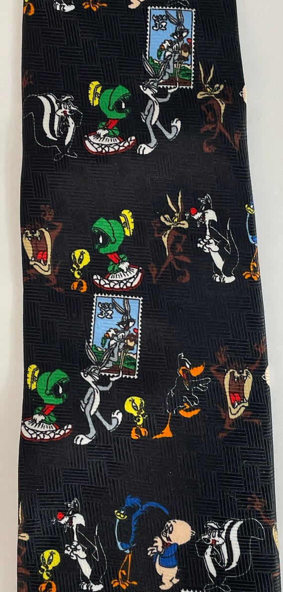 1997年ルーニー・テューンズ切手コレクションネクタイ