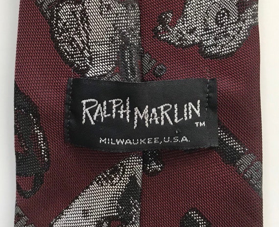 Vintage Ralph Marlin Craftsman Tools Tie, Craftsm… - image 4