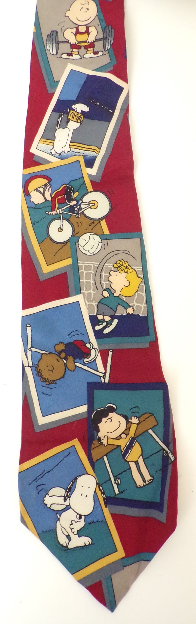 Novelty Tie Vintage Peanuts The Games Of Life Tie Graphic Print Tie Peanuts Cartoon Necktie Vintage Peanuts Snoopy Charlie Brown Suit Tie Accessories Neckties Cartamz Com