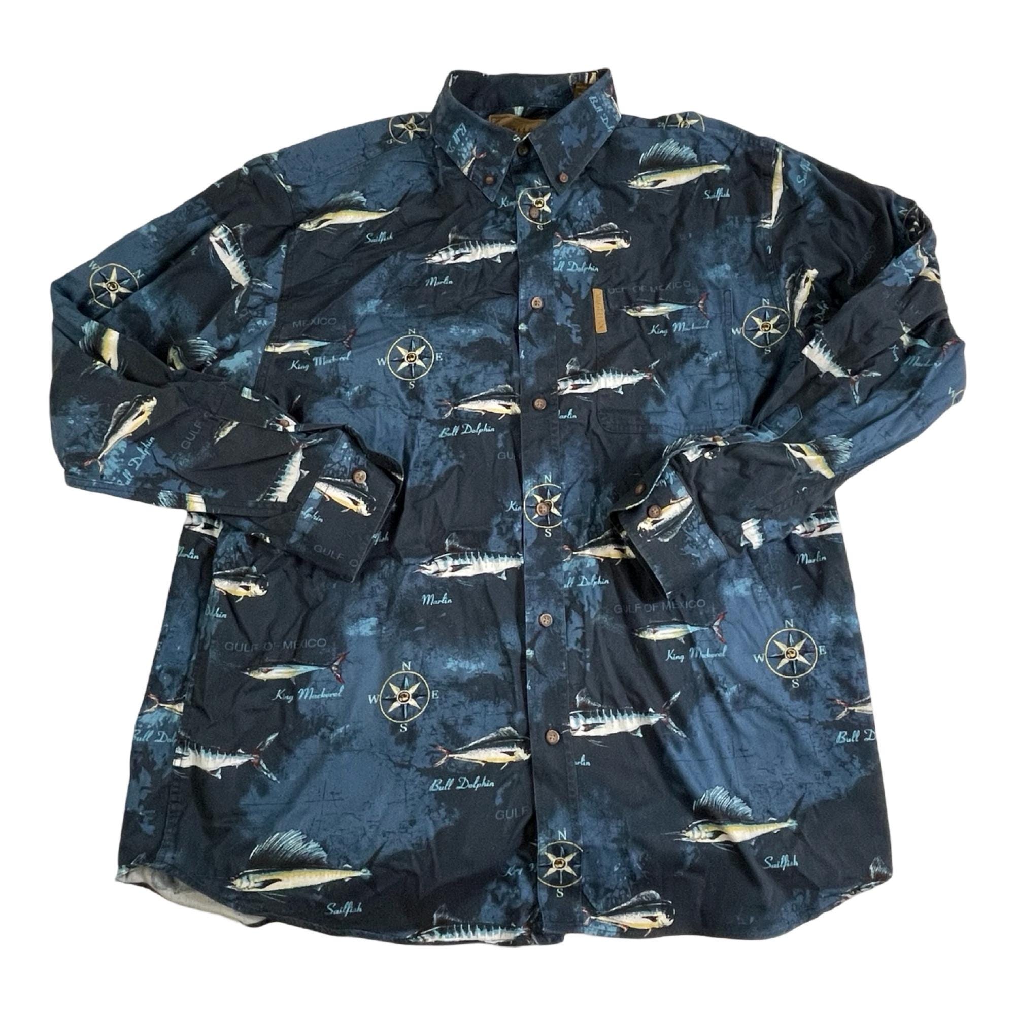 Chemise de pêche Magellan Fish Gear, homme boutonnée, coupe