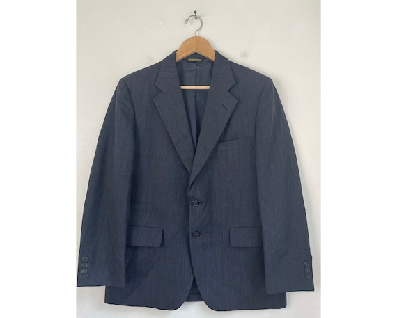 Vintage Mens Pinstripe Sport Coat, Mens Size 40, … - image 1
