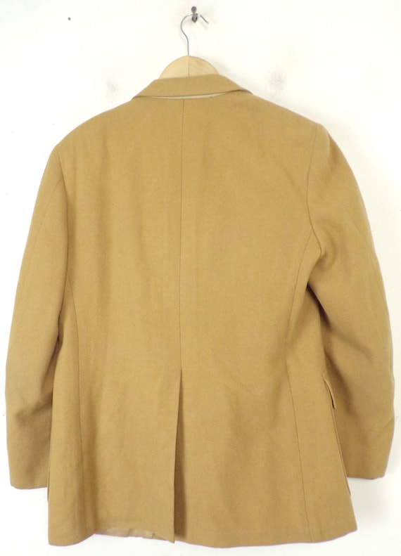 Vintage Mens Wool Sport Coat, 1970s Mens Size 38 … - image 7