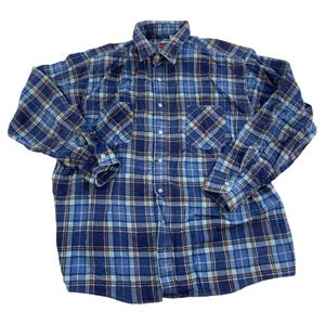 【ラッピング不可】 Flannel Men's XL 90s by Vintage Rigging, J. for River New トップス