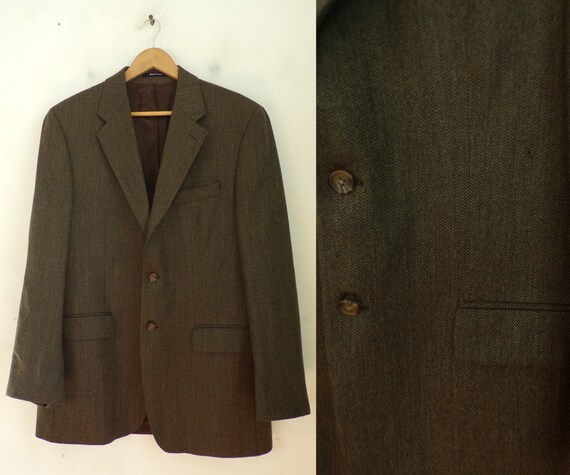 ralph lauren tweed blazer mens