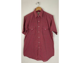 Camicia Da Campeggio In Lino A Righe Lucky Brand – Maniche Corte, Colletto Da Campeggio, Tasca