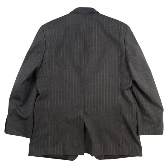 Vintage Ralph Lauren Dark Gray Pinstriped Suit Me… - image 3