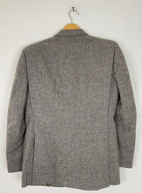 Vintage 70s Pierre Cardin Tan Blue Orange Striped Herringbone Tweed Sport  Coat 40 - Etsy