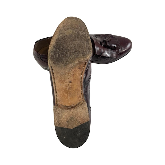 Vintage Salvatore Ferragamo Shoes Mens 9D | Brown Wingtip  display picture 2