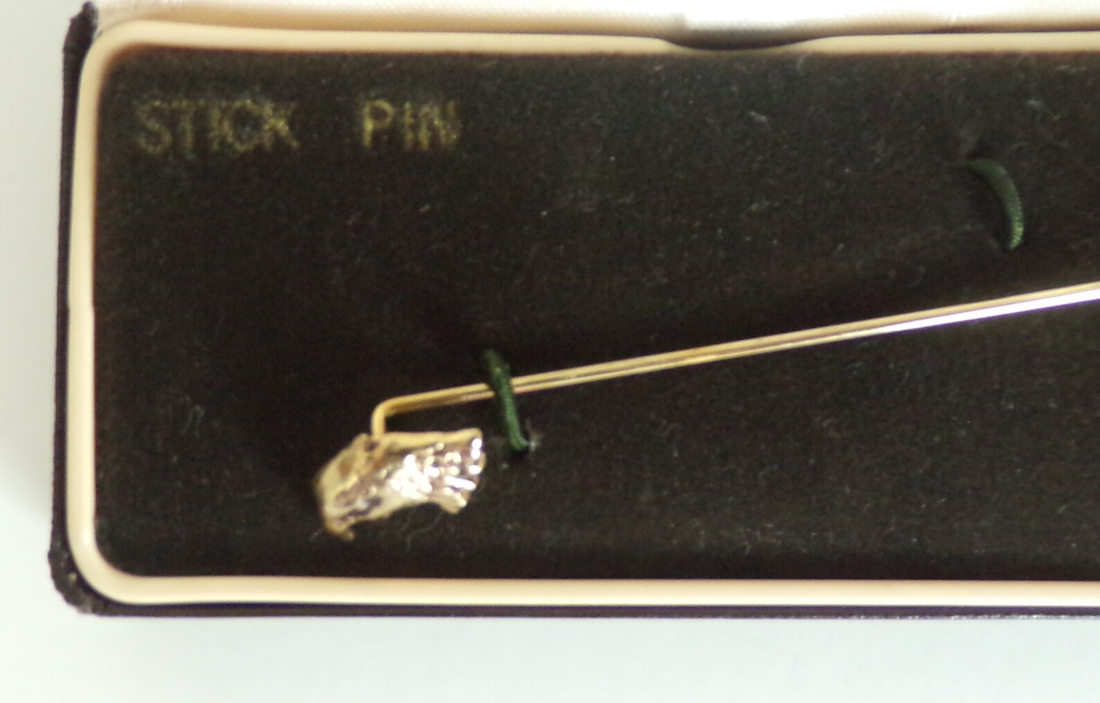 80s Gold Eagle Tie Stick Pin, Tie Stick Pin, Eagle Stick Pin, Vintage