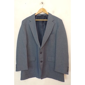 Vintage Levi Strauss Sport Coat, Blue Action Suit Mens 48R, Levi Strauss Blazer,80s Blue Sport Coat,Classic Blue Sport Coat,80s Levi Strauss