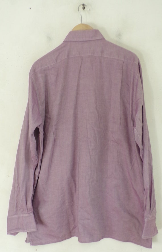 Vintage paars herenshirt jaren 90 overhemd herenmaat XXL heren overhemd paars overhemd met knoopsluiting paars overhemd preppy klassiek jaren 90 Etsy Nederland