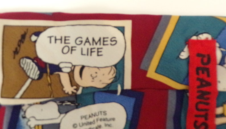 Novelty Tie Vintage Peanuts The Games Of Life Tie Graphic Print Tie Peanuts Cartoon Necktie Vintage Peanuts Snoopy Charlie Brown Suit Tie Accessories Neckties Cartamz Com