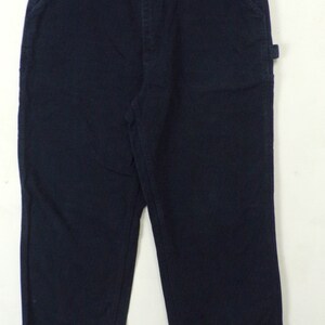 Vintage Mens Carhartt Pants , Dark Blue Cargo Pants 38x34, Dark Blue Pants, Cargo Pants, Blue Cargo Pants, Utility Pants, Utility, Cargo image 2