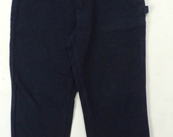 Vintage Herren Carhartt Hose, Dunkelblaue Cargohose 38x34, Dunkelblaue Hose, Cargohose, Blaue Cargohose, Gebrauchshose, Gebrauchshose, Cargo