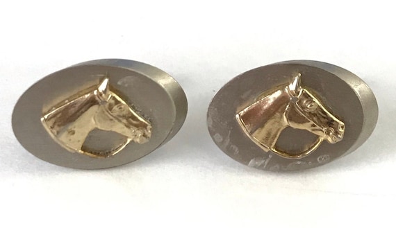 ヴィンテージ！Horse Head Stallion Clamper バングル s-l1200.jpg
