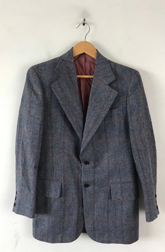 ジャケット・アウター 60s wool sports jacket 50s 60s SOO WOOLEN MILLS check wool sports jacket 36 ウール