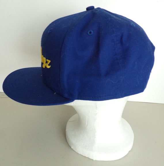 Vintage Cigar Boyz Baseball Hat, Blue Yellow, Cig… - image 2