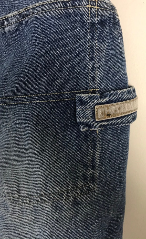 Vintage Bugle Boy Light Wash Jean Shorts Mens Siz… - image 6