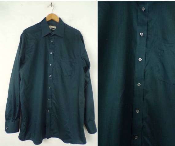 dark teal dress shirt