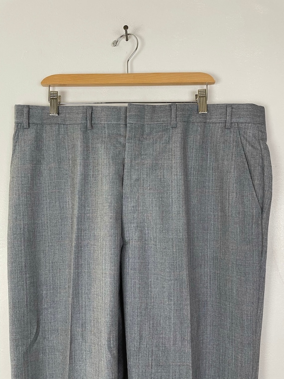 Vintage Mens Plaid Suit,1980s Gray Plaid Two Piec… - image 9