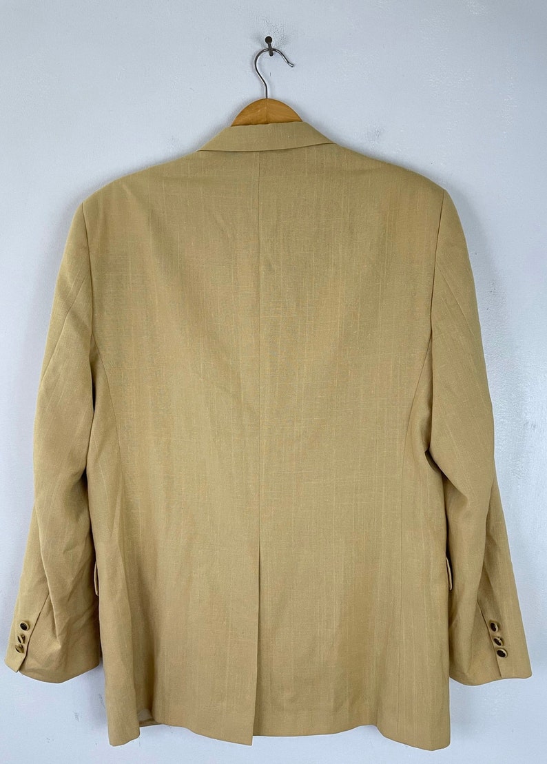 Vintage Tan Sport Coat Mens Size 44L 1980s Academy Award - Etsy