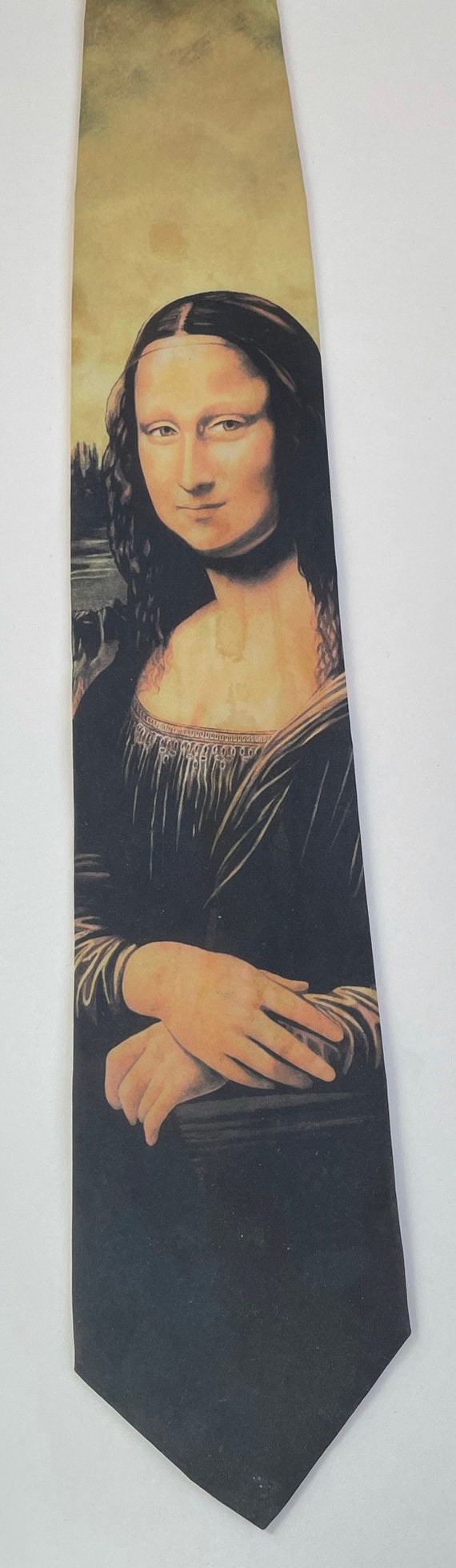 1994 Ralph Marlin Mona Lisa Tie, Leonardo da Vinc… - image 2