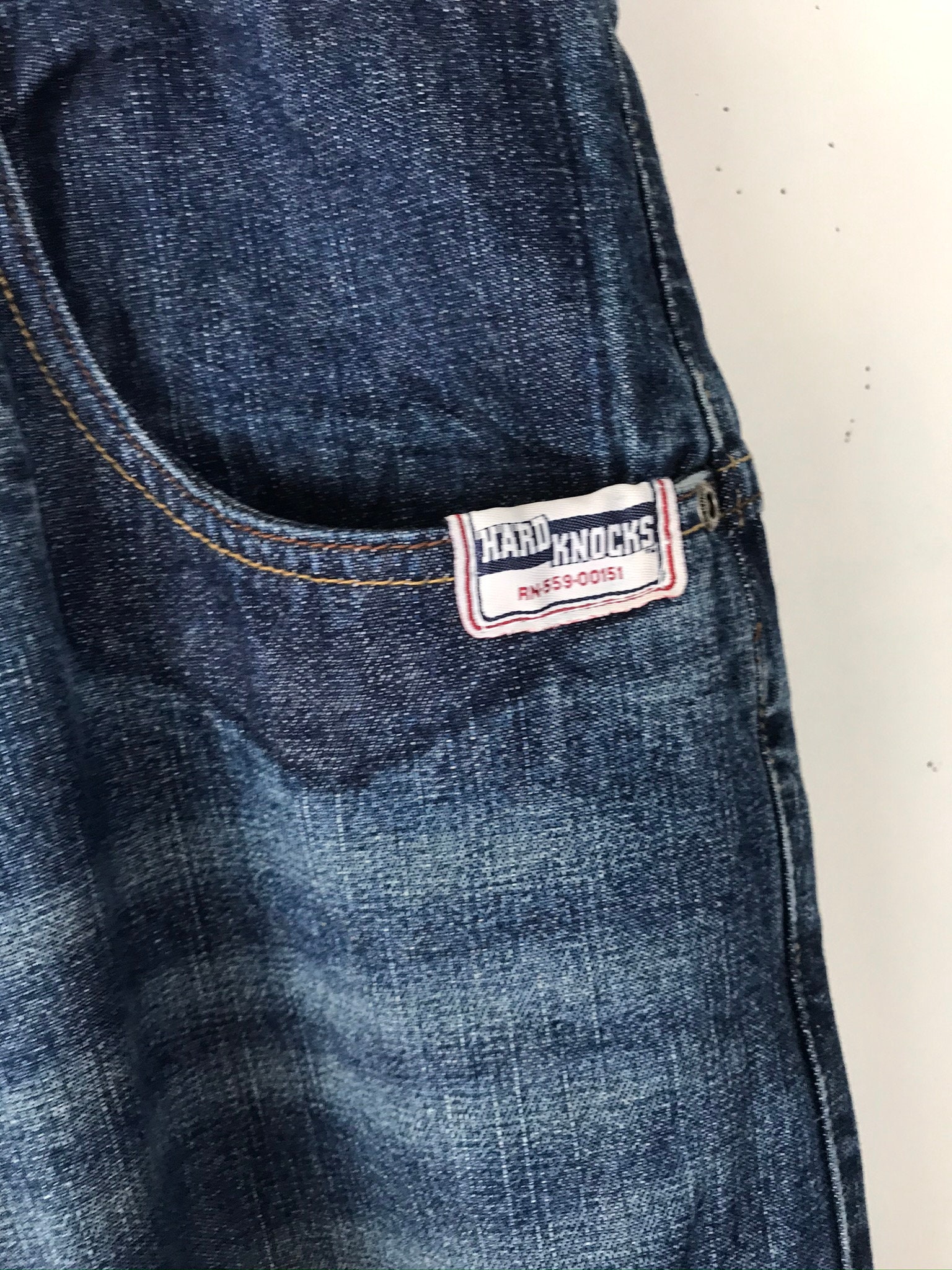 Vintage 90s polo blue wash jeans