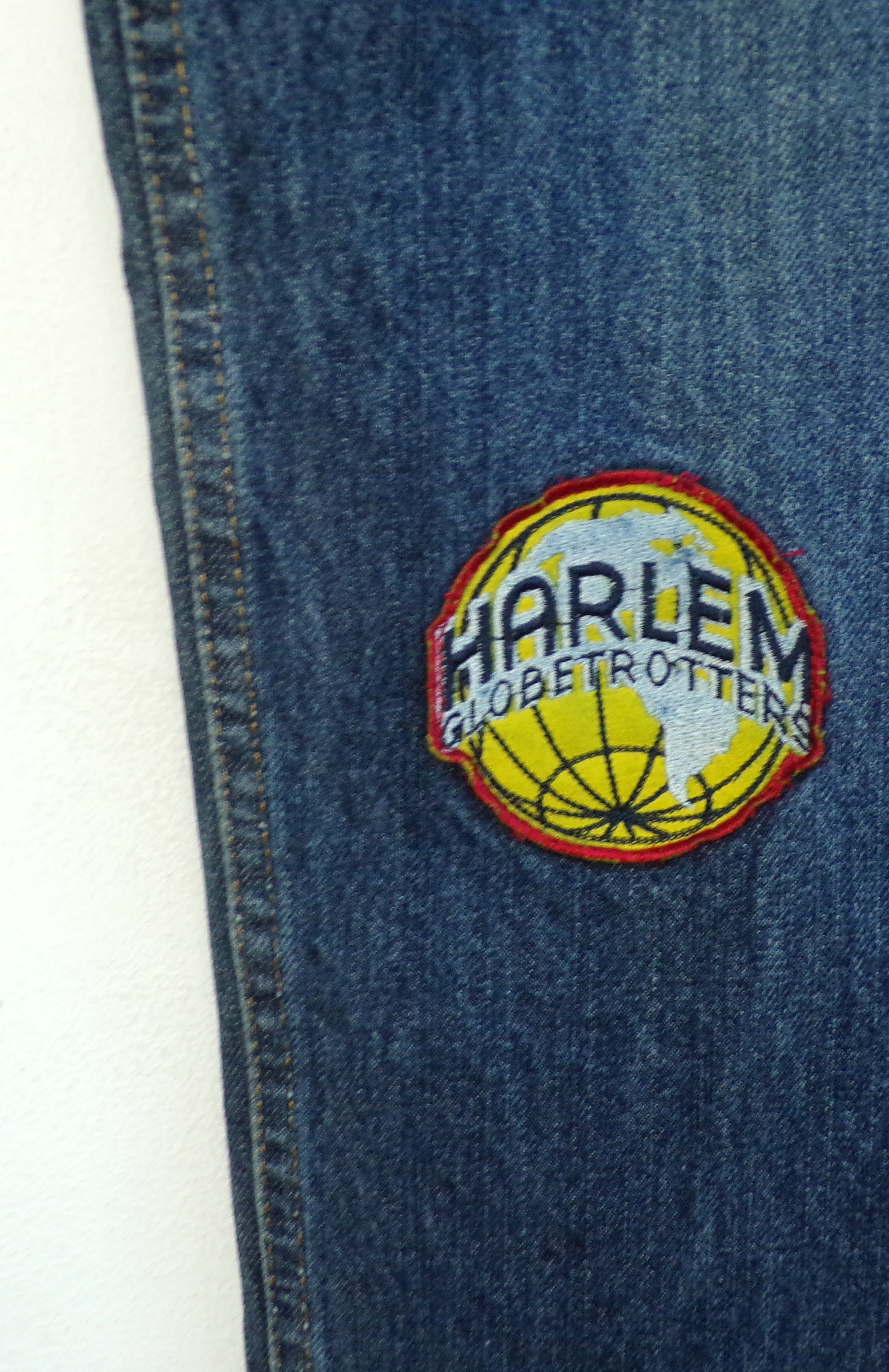 Vintage Mens Fubu Jeans, Harlem Globetrotter Jeans 42 Waist Fubu 