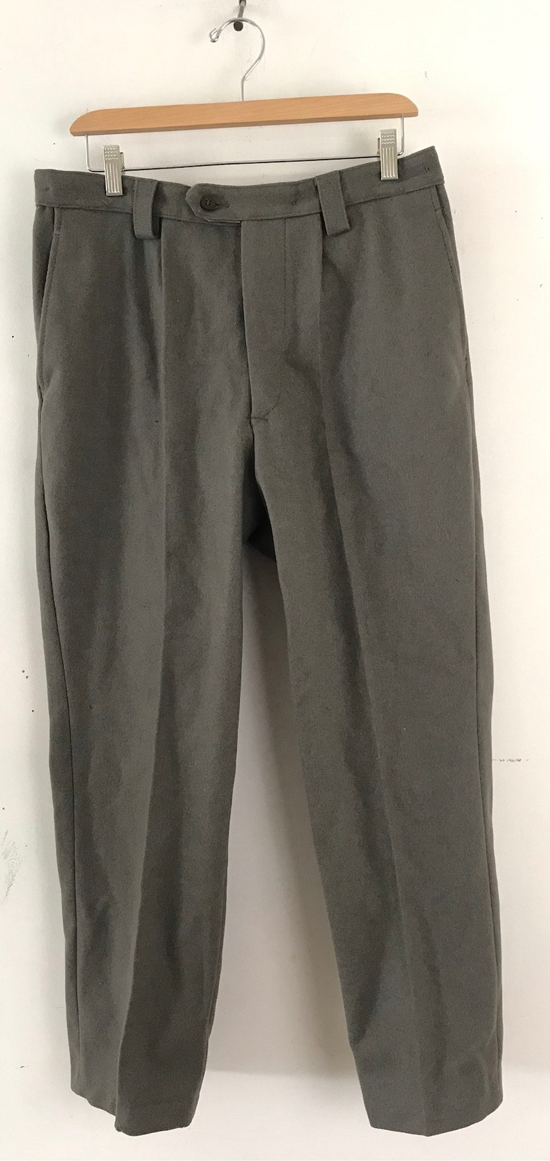 Vintage Gray German Military Pants Mens Size 32 Waist German - Etsy