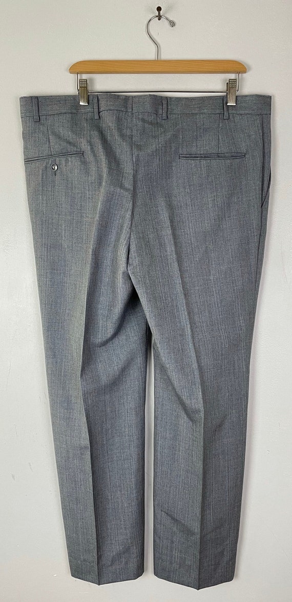 Vintage Mens Plaid Suit,1980s Gray Plaid Two Piec… - image 10