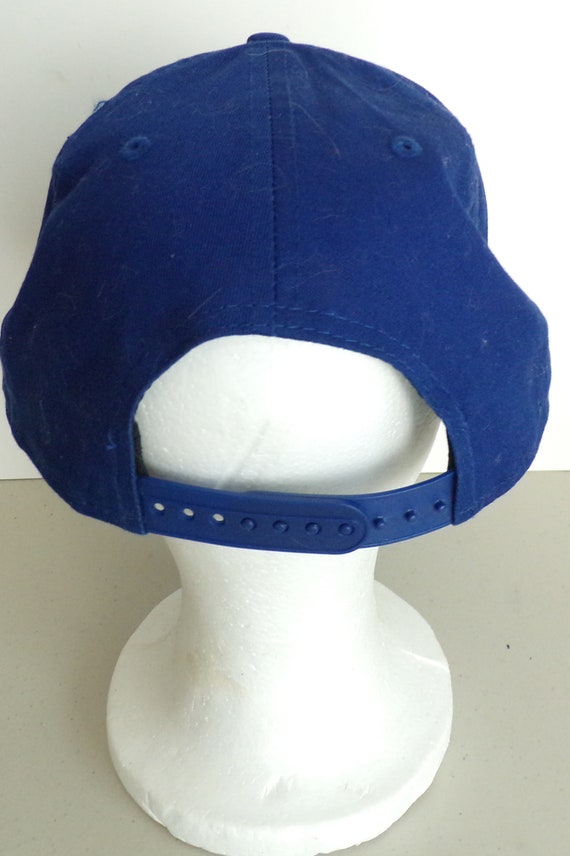 Vintage Cigar Boyz Baseball Hat, Blue Yellow, Cig… - image 3