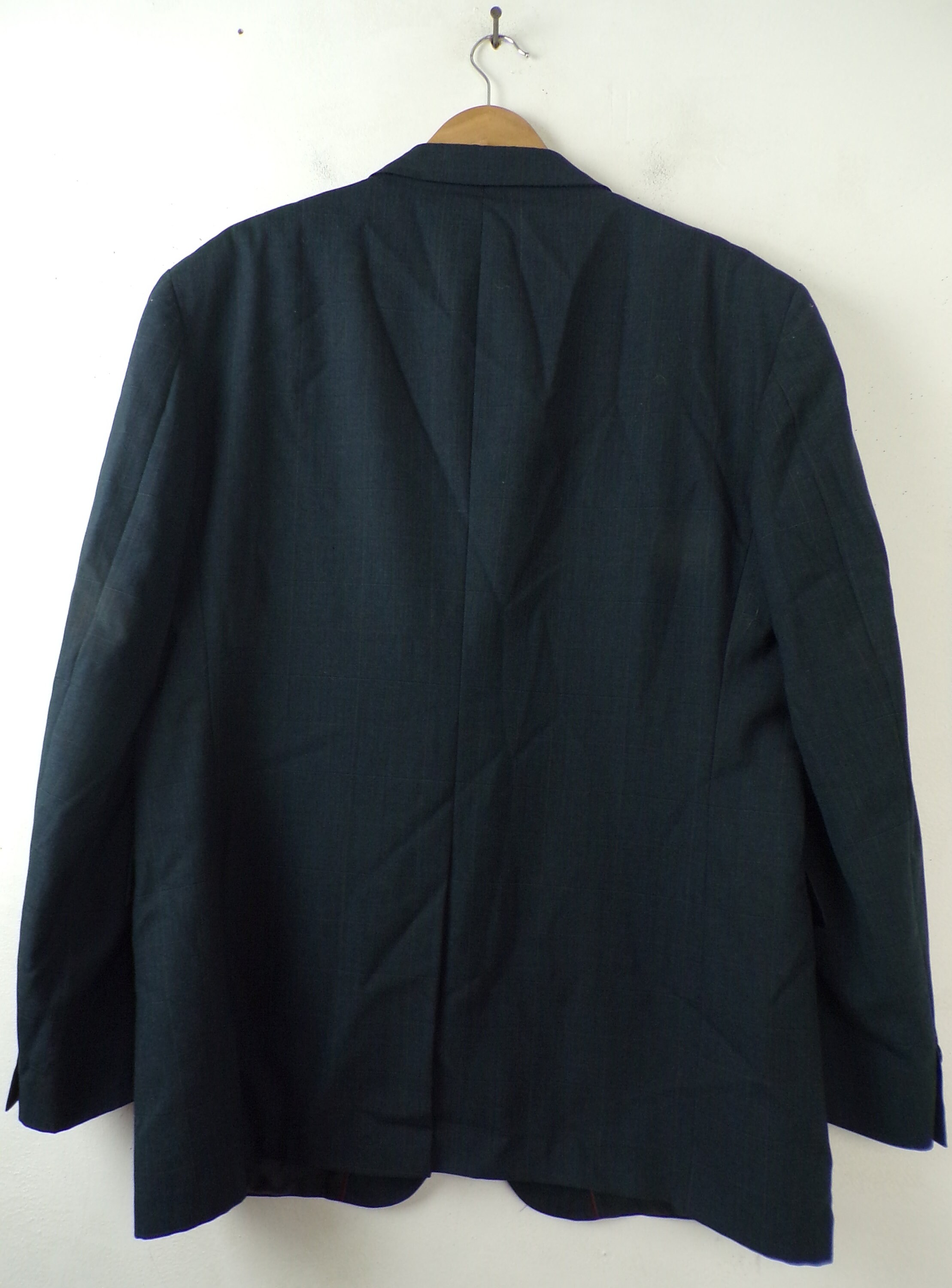 Vintage Mens Plaid Blazer 1990s Black Plaid Evan Picone - Etsy