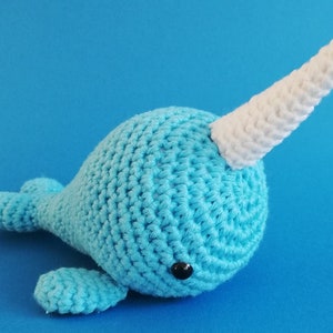 FULL PATTERN: Realistic Cute Narwhal Amigurumi Pattern (digital download crochet pattern)
