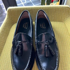 Bass Weejuns Tassel Loafers Size US/7 UK MENS