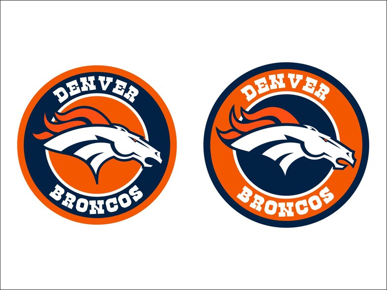 Download DENVER BRONCOS svg nfl football bundle clipart stencil ...