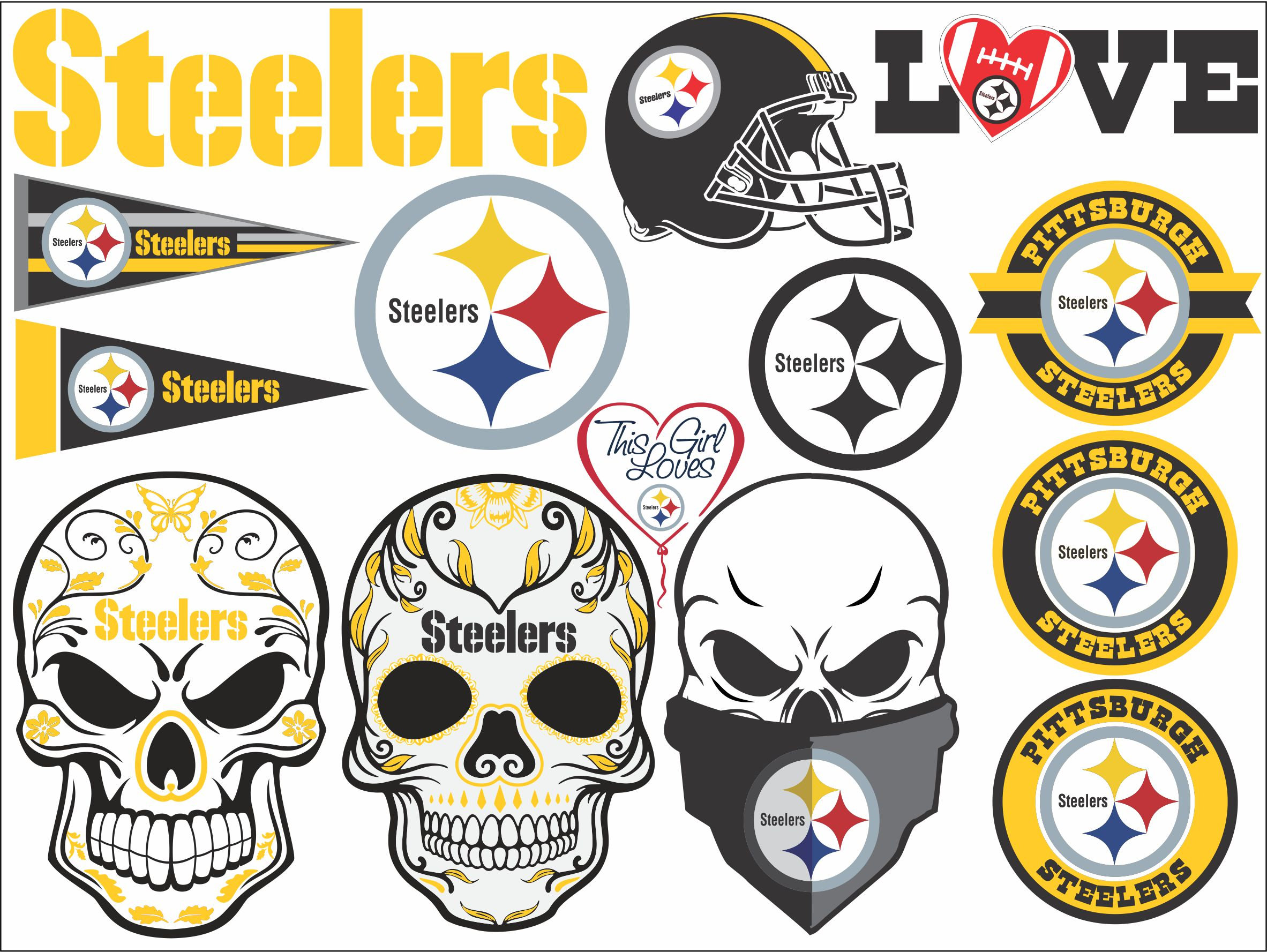 Free Printable Steelers Stencils free-printable-steelers-stencils