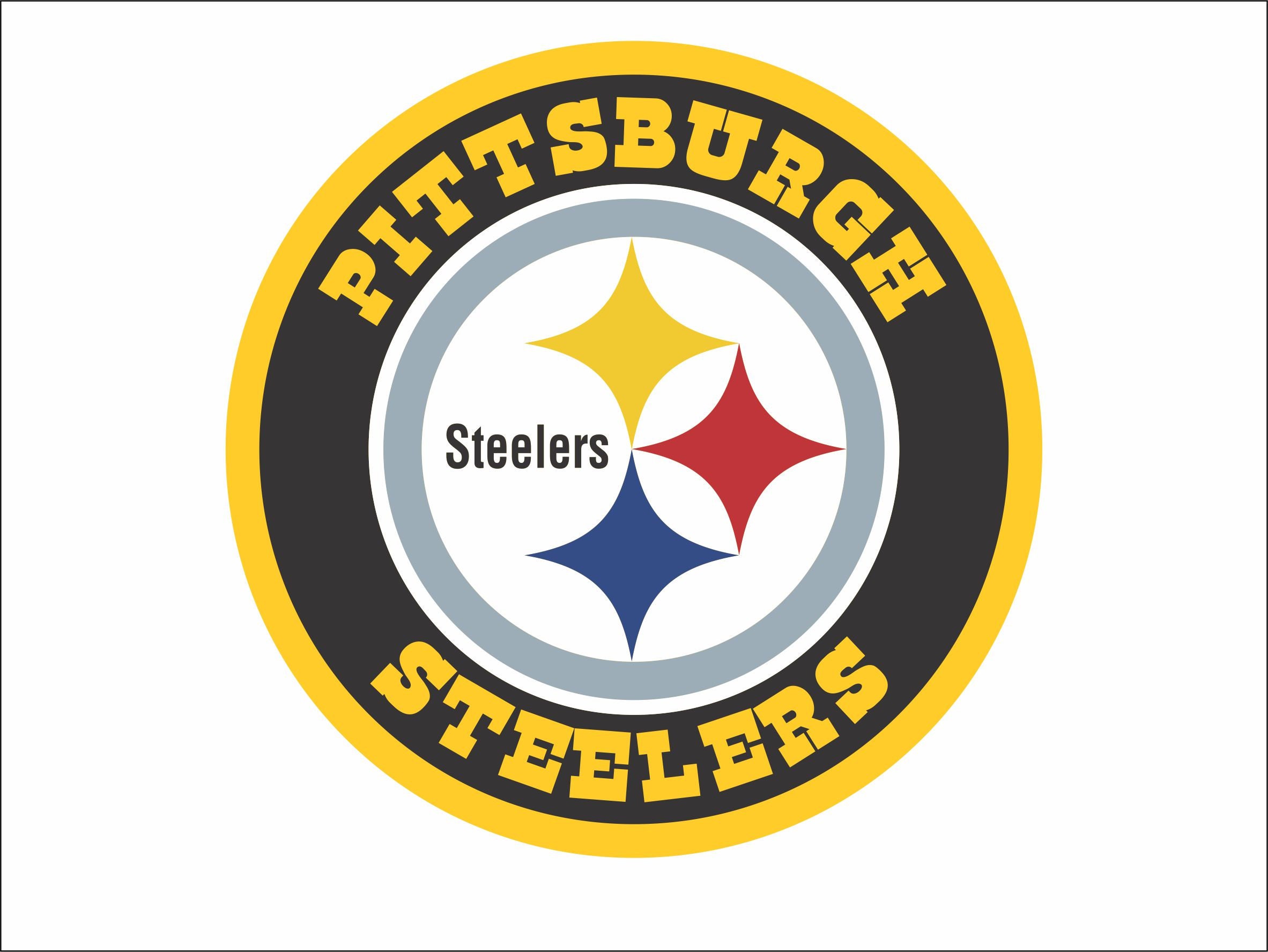 PITTSBURGH STEELERS svg nfl football bundle clipart stencil Etsy