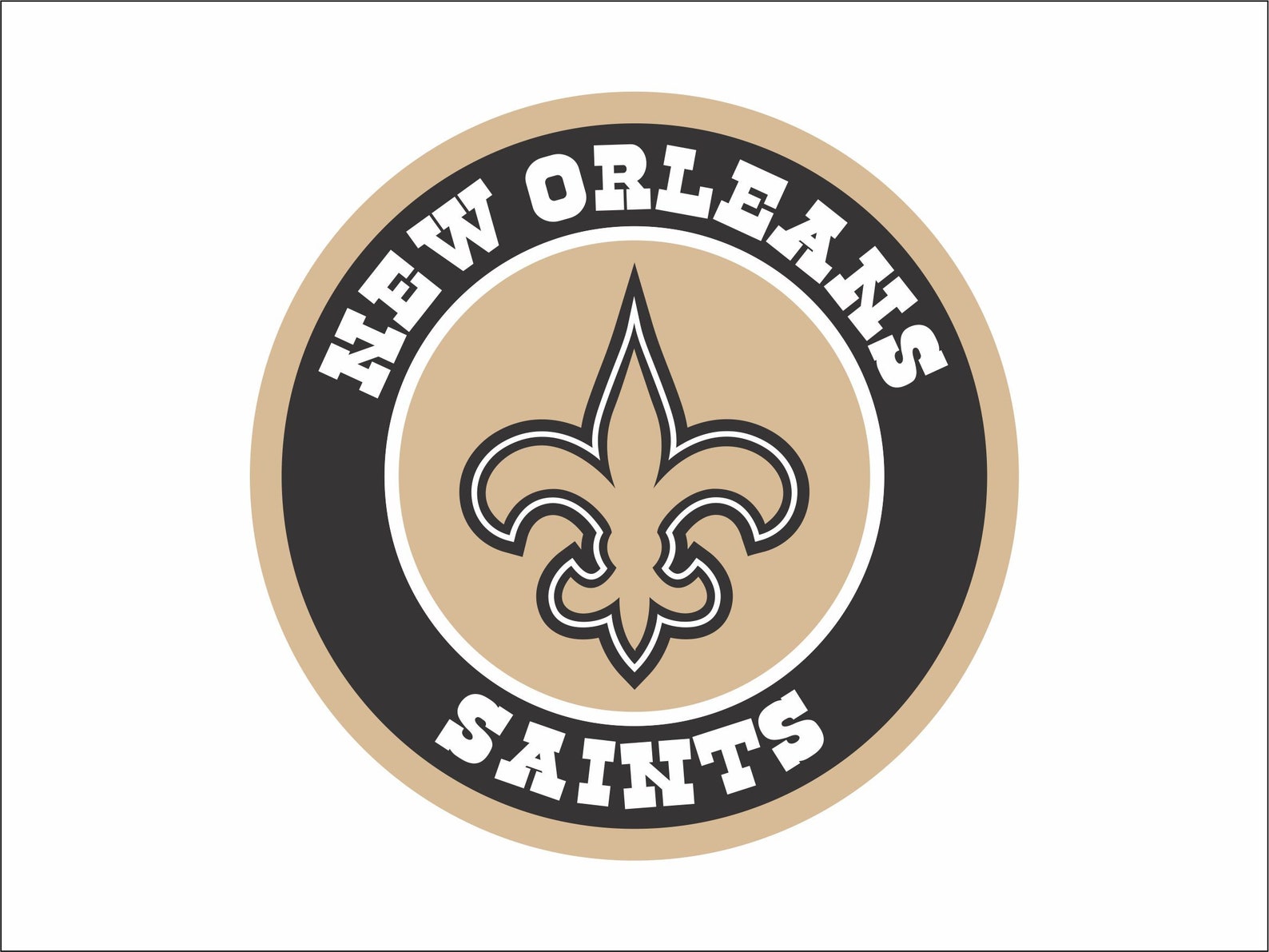 NEW ORLEANS SAINTS svg nfl football bundle clipart stencil | Etsy