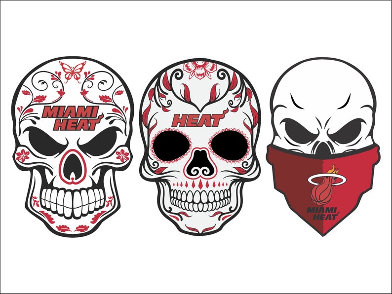 Download MIAMI HEAT SVG nba basketball bundle clipart stencil ...