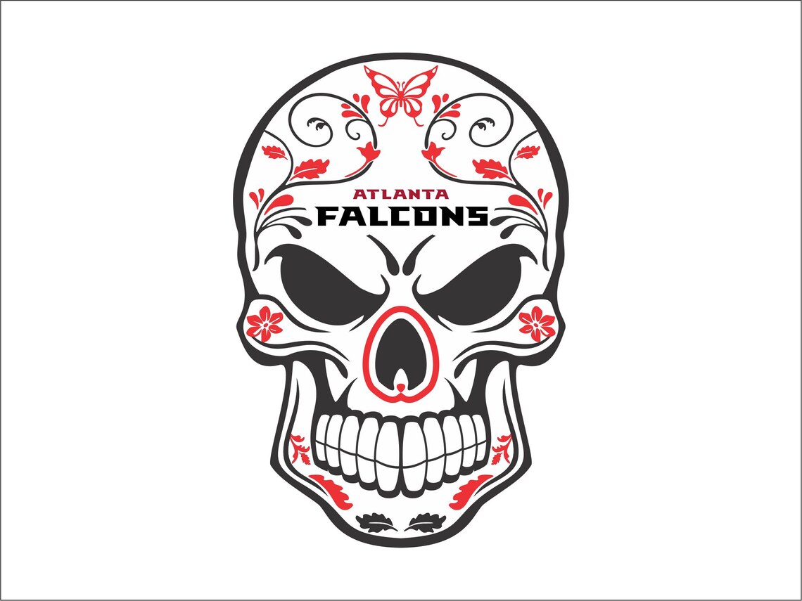 ATLANTA FALCONS svg nfl football bundle clipart stencil | Etsy
