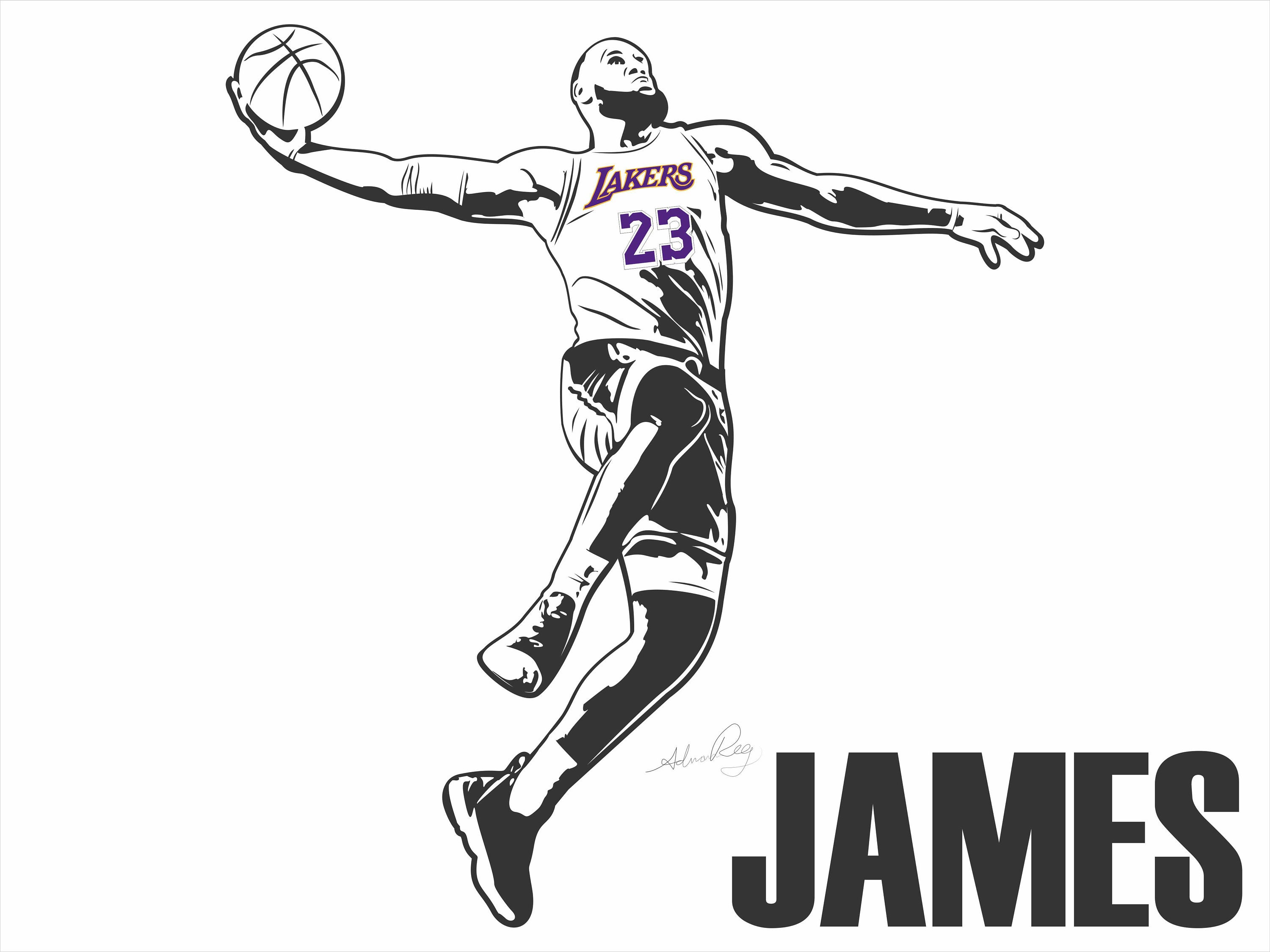 LEBRON JAMES SVG clipart star basketball 23 vector angeles Etsy